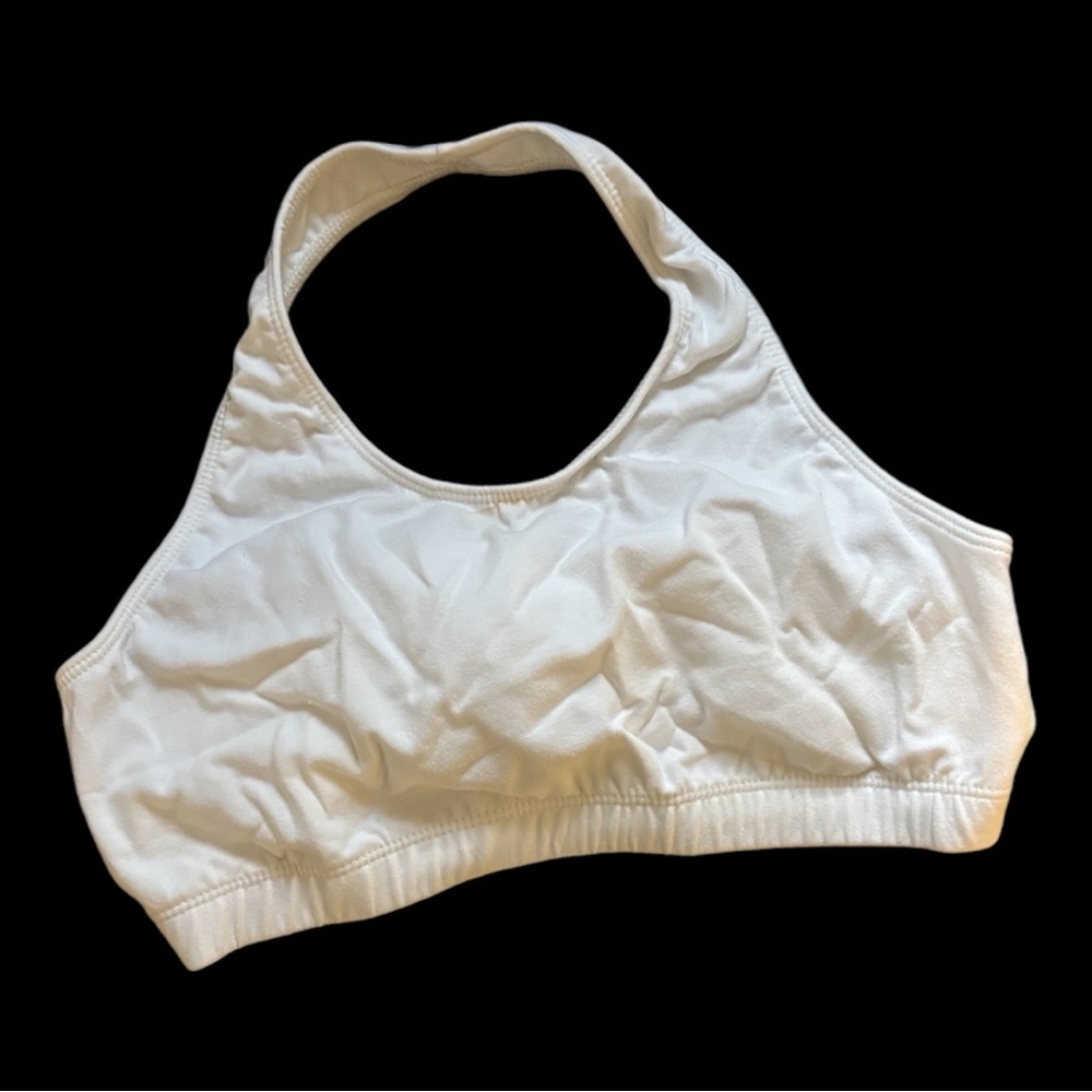 Women's White Halter Bralette